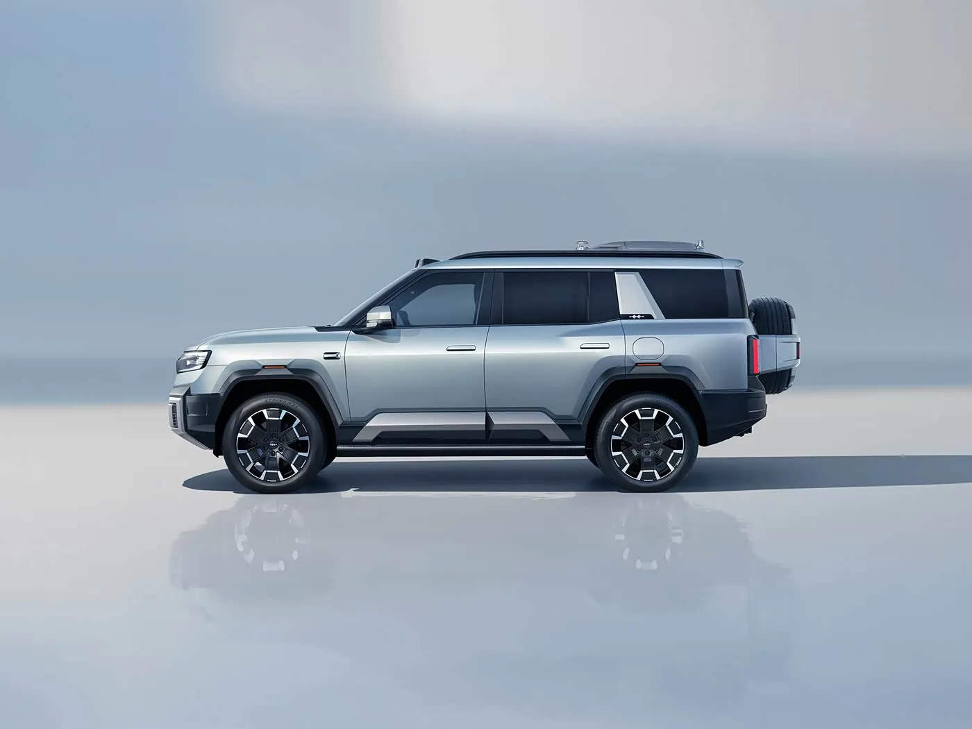 BYD Leopard 8 Luxury PHEV SUV 505HP SUV Advanced Off-Road SUV 2.0T Plug-in Hybrid SUV бо технологияи шасси абрӣ