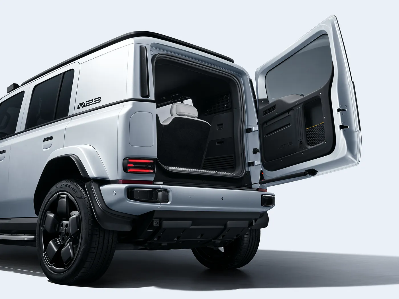 Chery ICar V23 EEC Certified Mini SUV гибридии электрикии баландсуръати 4WD литий батарея