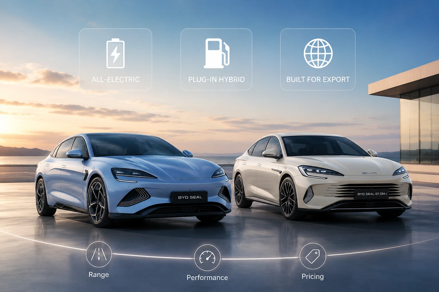 Мушаххасоти BYD Seal Sedan: Диапазон, иҷроиш ва нархгузорӣ барои содиркунандагон