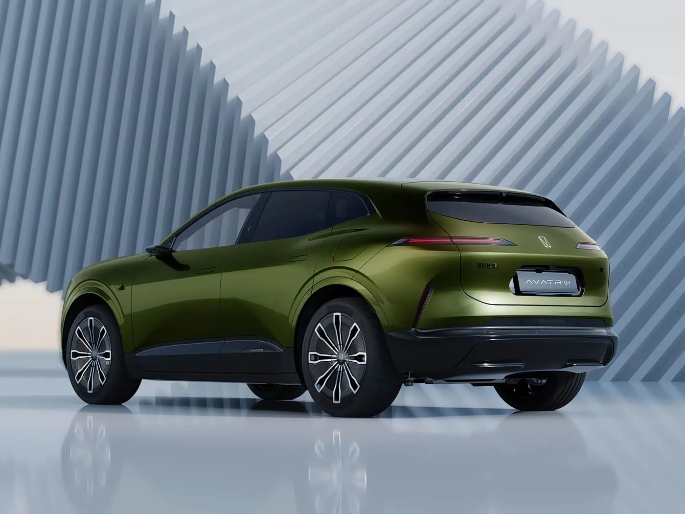 Avita 07 Pure Electric/Dange Expander SUV Таҷрибаи ронандагии муосири электрикӣ бо Huawei ADS 3.0 Technology мошини нави энергетикӣ