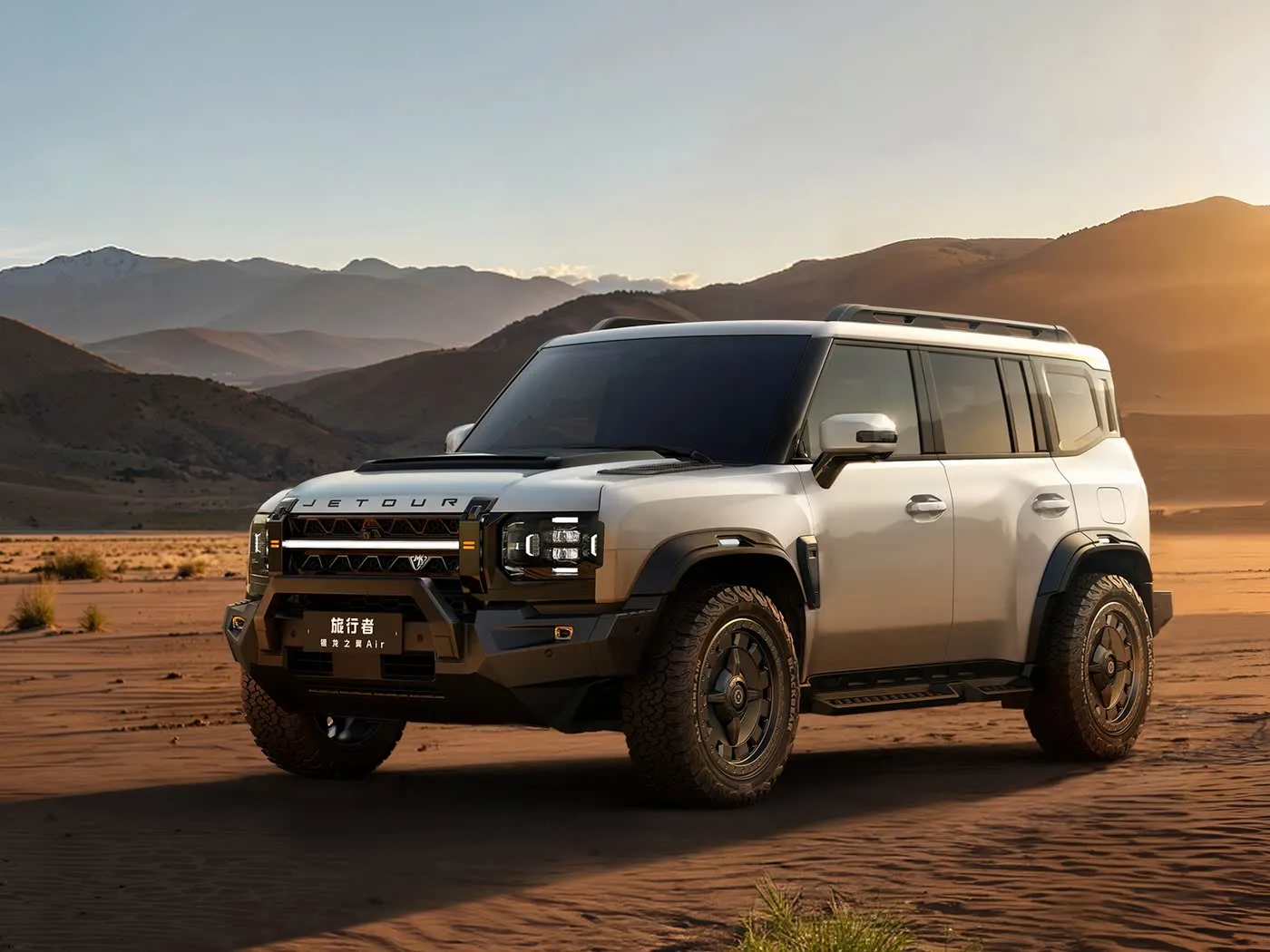 Jetour Traveller Midssize SUV High-Speed 2.0T Automatic Left Turbo Leather Euro VI Гази алюминий хӯлаи нав