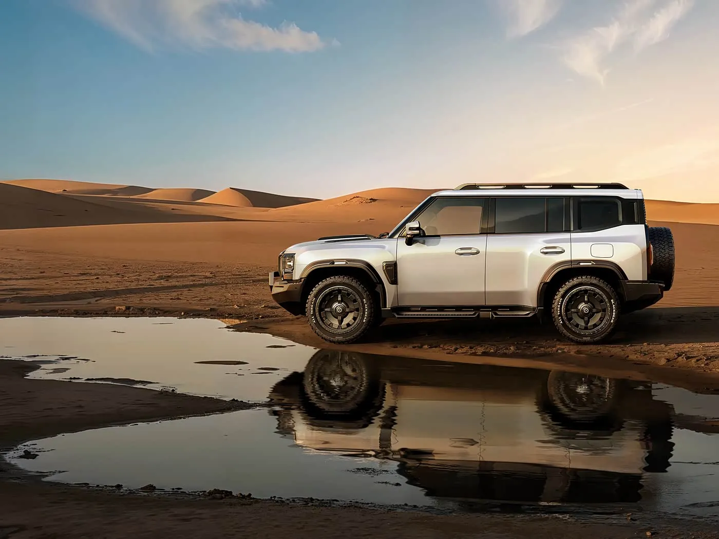 Jetour Traveller Midssize SUV High-Speed 2.0T Automatic Left Turbo Leather Euro VI Гази алюминий хӯлаи нав