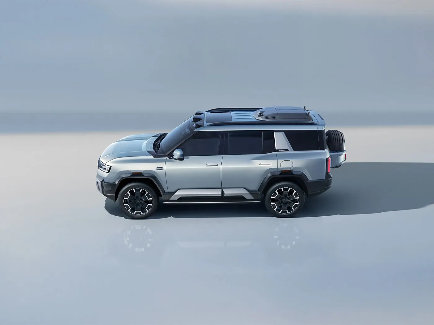 BYD Leopard 8 Luxury PHEV SUV 505HP SUV Advanced Off-Road SUV 2.0T Plug-in Hybrid SUV бо технологияи шасси абрӣ
